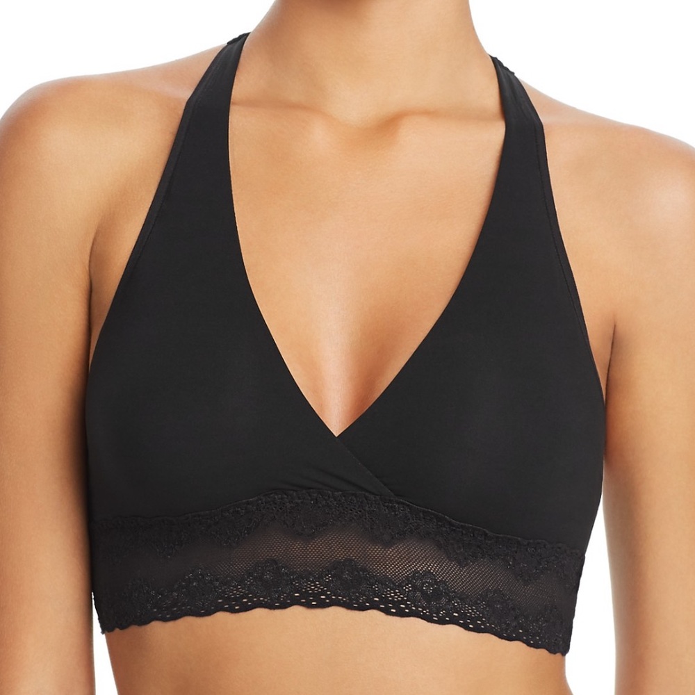 Natori Bliss Perfection Racerback Day Bra, size S, Balck